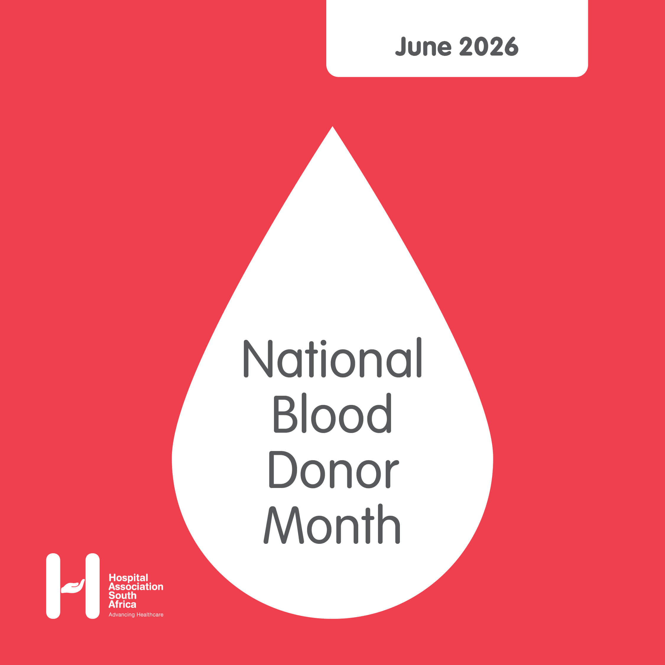 National Blood Donor Month